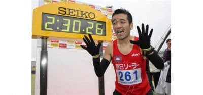 カンボジア国籍を取得し、カンボジア代表としてオリンピック男子マラソンに出場した猫ひろし氏。