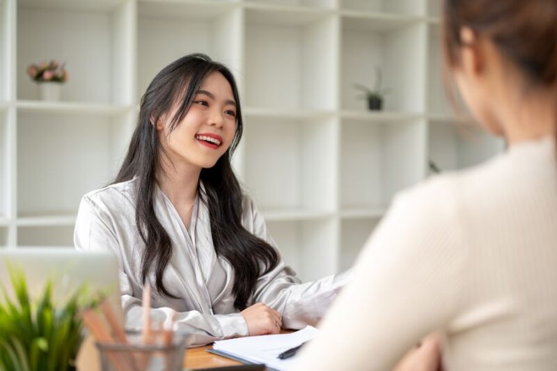 英語での面接対応例