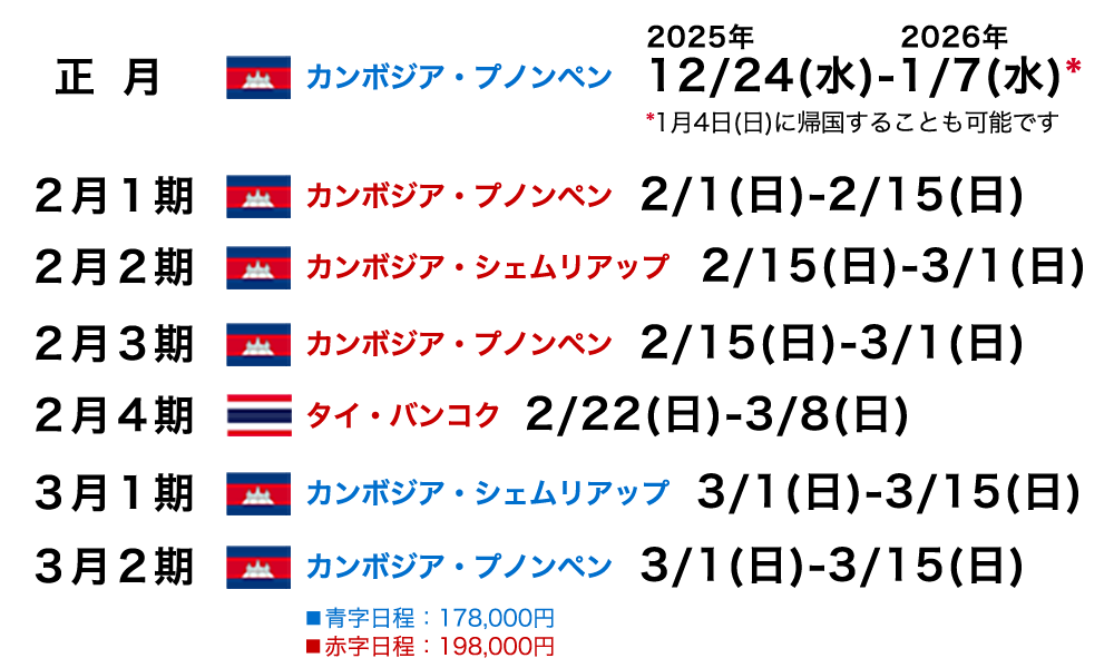 2026年 プログラム