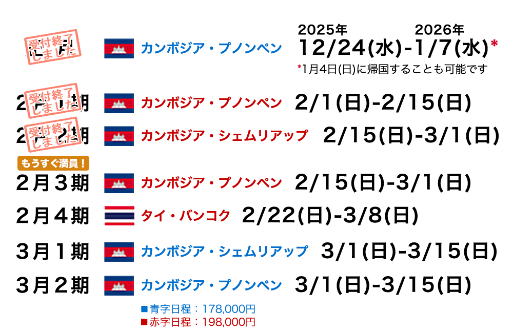 2026年 プログラム